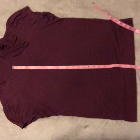 Burgundy/Wine INC Turtleneck, Size XL - Picture 10 of 10